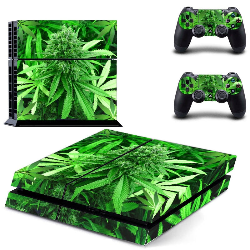 shazol - Skin weed pour 2 manettes et Playstation 4 - Shazol - 