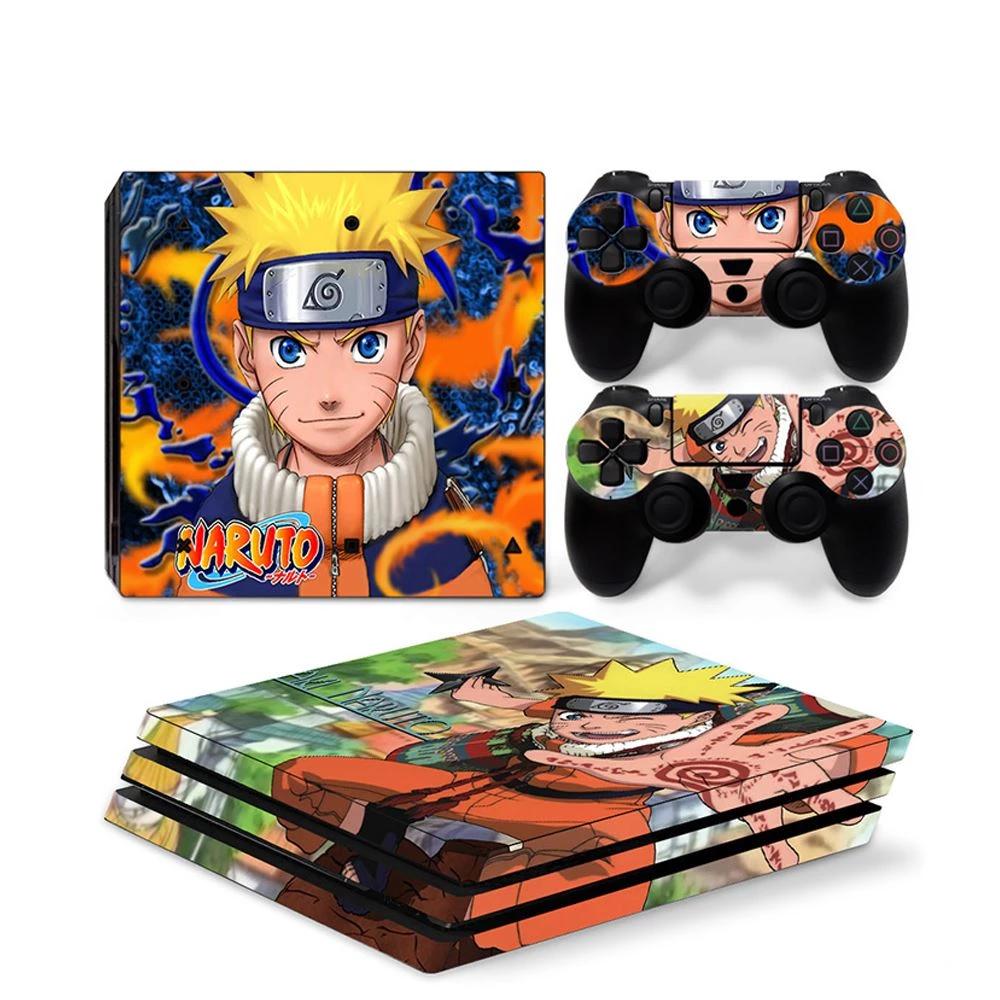 shazol - Skin Naruto pour 2 manettes et sa console Playstation 4 pro - Shazol - 