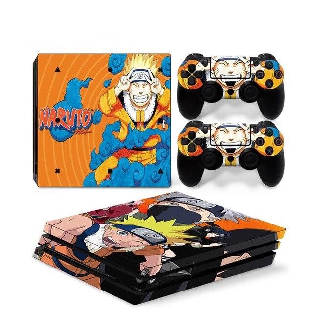 shazol - Skin Naruto pour 2 manettes et sa console Playstation 4 pro - Shazol - 