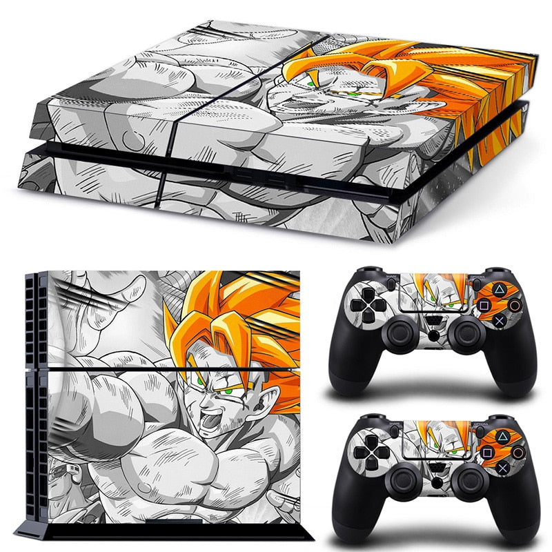 shazol - Skin Goku pour 2 manettes et Playstation 4 - Shazol - 