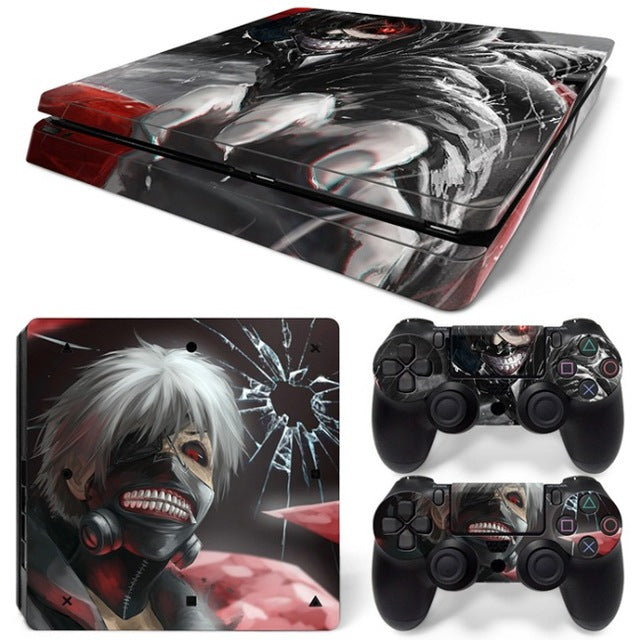 shazol - Différent skins Football pour 2 manettes et sa console Playstation 4 slim - Shazol - 