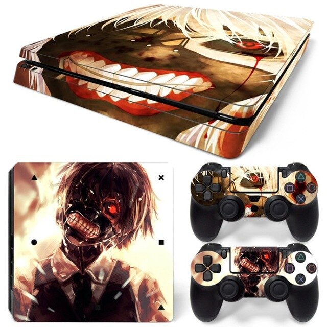 shazol - Différent skins Football pour 2 manettes et sa console Playstation 4 slim - Shazol - 