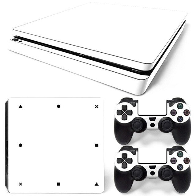 Différent skins de couleur pour 2 manettes et sa console Playstation 4 slim