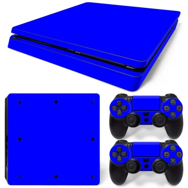 Différent skins de couleur pour 2 manettes et sa console Playstation 4 slim