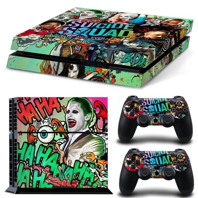 Skin Joker pour 2 manettes et Playstation 4