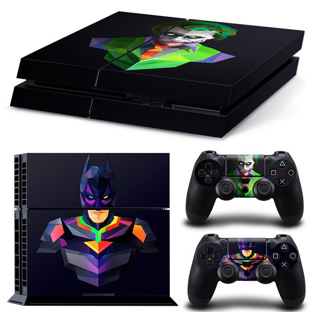 Skin Joker pour 2 manettes et Playstation 4