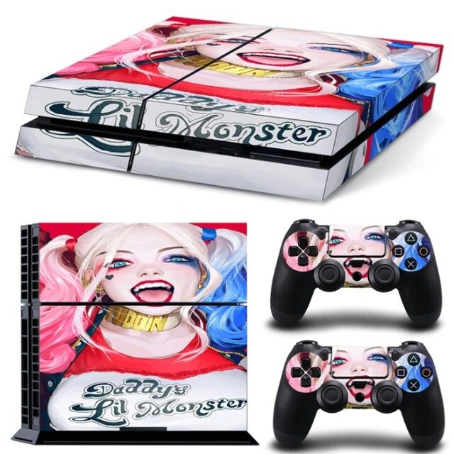 Skin Joker pour 2 manettes et Playstation 4