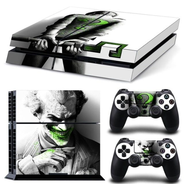 Skin Joker pour 2 manettes et Playstation 4