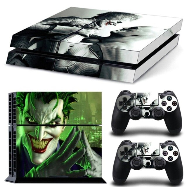 Skin Joker pour 2 manettes et Playstation 4