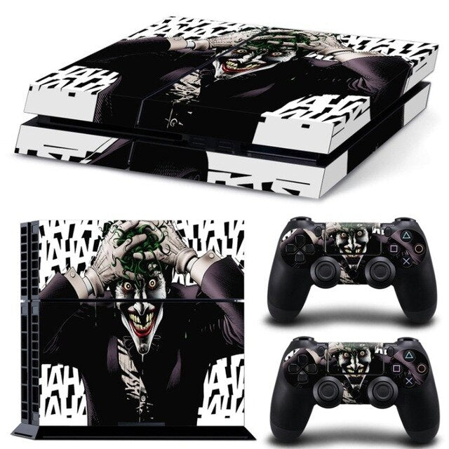 Skin Joker pour 2 manettes et Playstation 4
