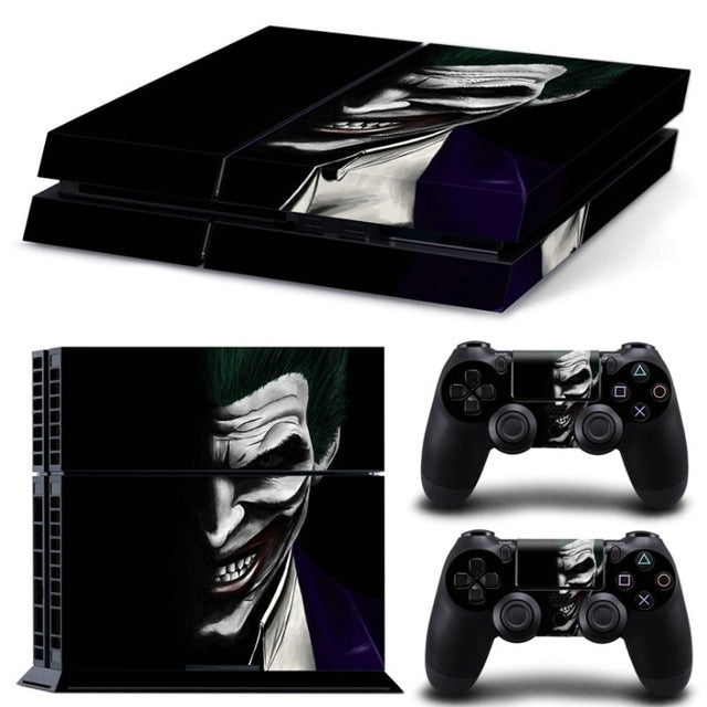 Skin Joker pour 2 manettes et Playstation 4