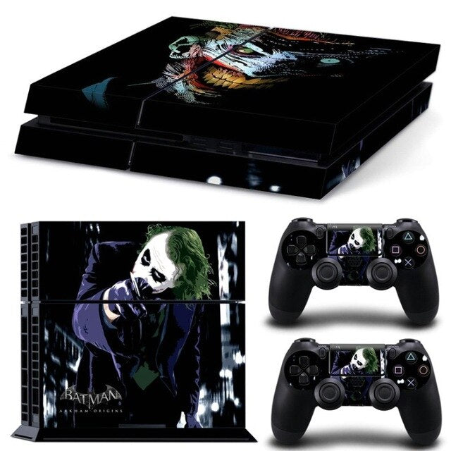Skin Joker pour 2 manettes et Playstation 4