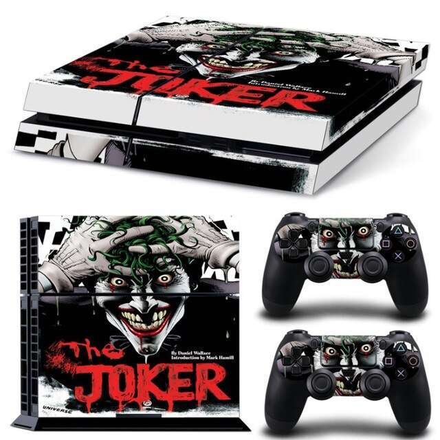 Skin Joker pour 2 manettes et Playstation 4