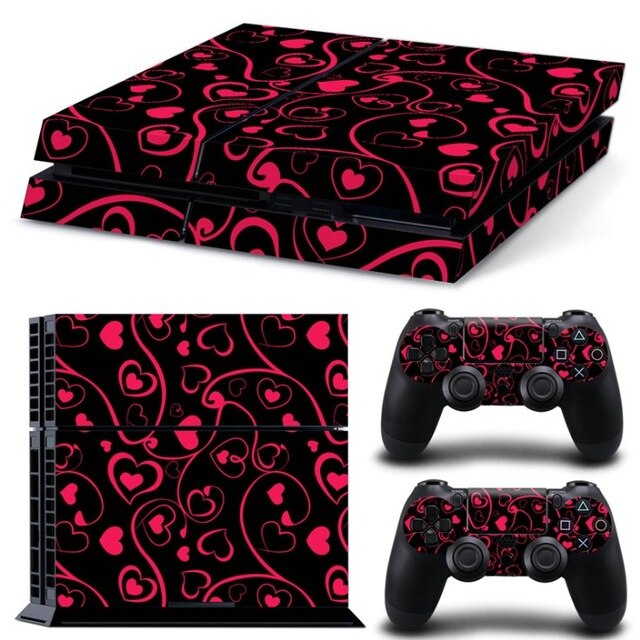 Skins design pour 2 manettes et Playstation 4