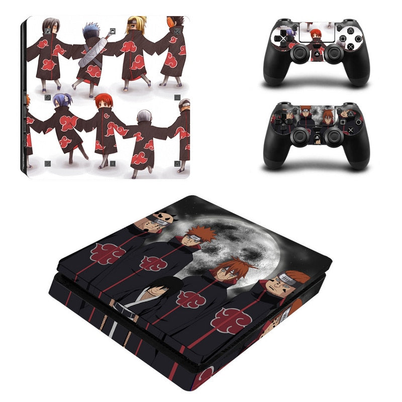 shazol - Différent skins Naruto pour 2 manettes et sa console Playstation 4 slim - Shazol - 