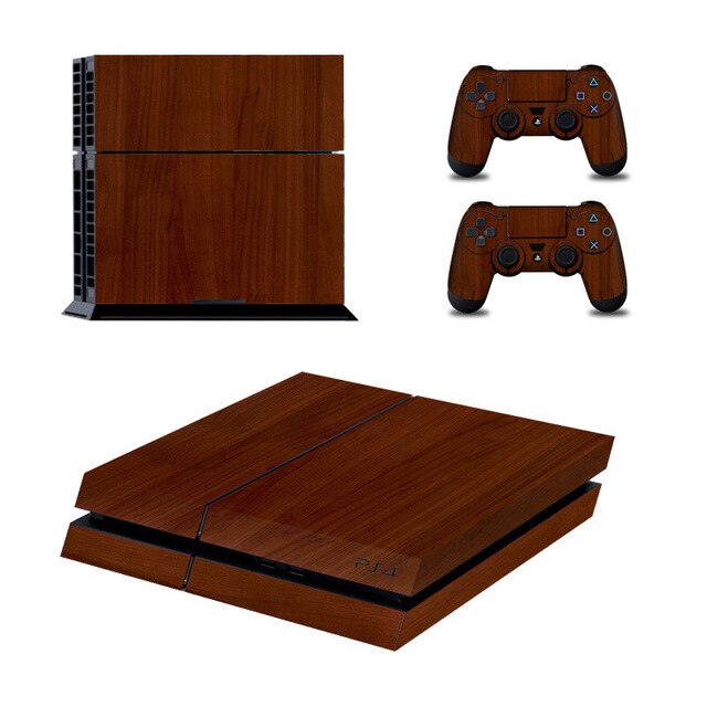 Sélection de skins Bois pour 2 manettes et Playstation 4