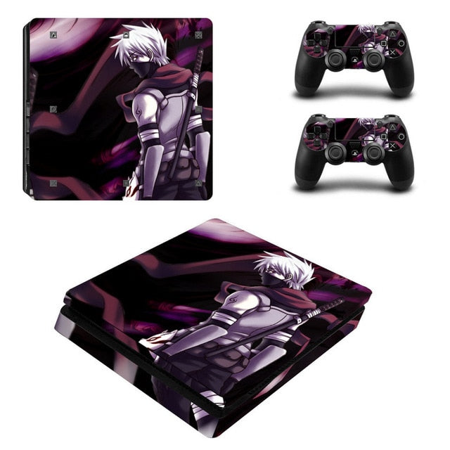 shazol - Différent skins Naruto pour 2 manettes et sa console Playstation 4 slim - Shazol - 