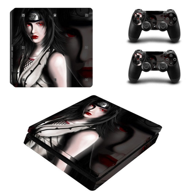 shazol - Différent skins Naruto pour 2 manettes et sa console Playstation 4 slim - Shazol - 