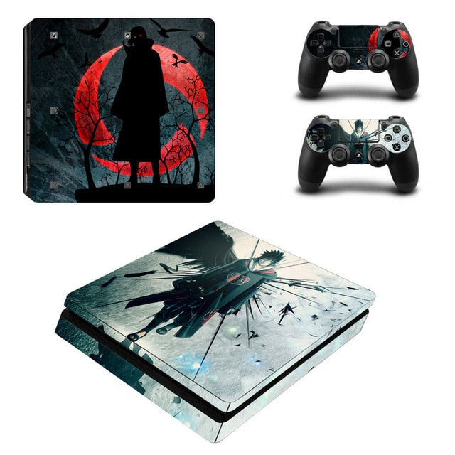 shazol - Différent skins Naruto pour 2 manettes et sa console Playstation 4 slim - Shazol - 