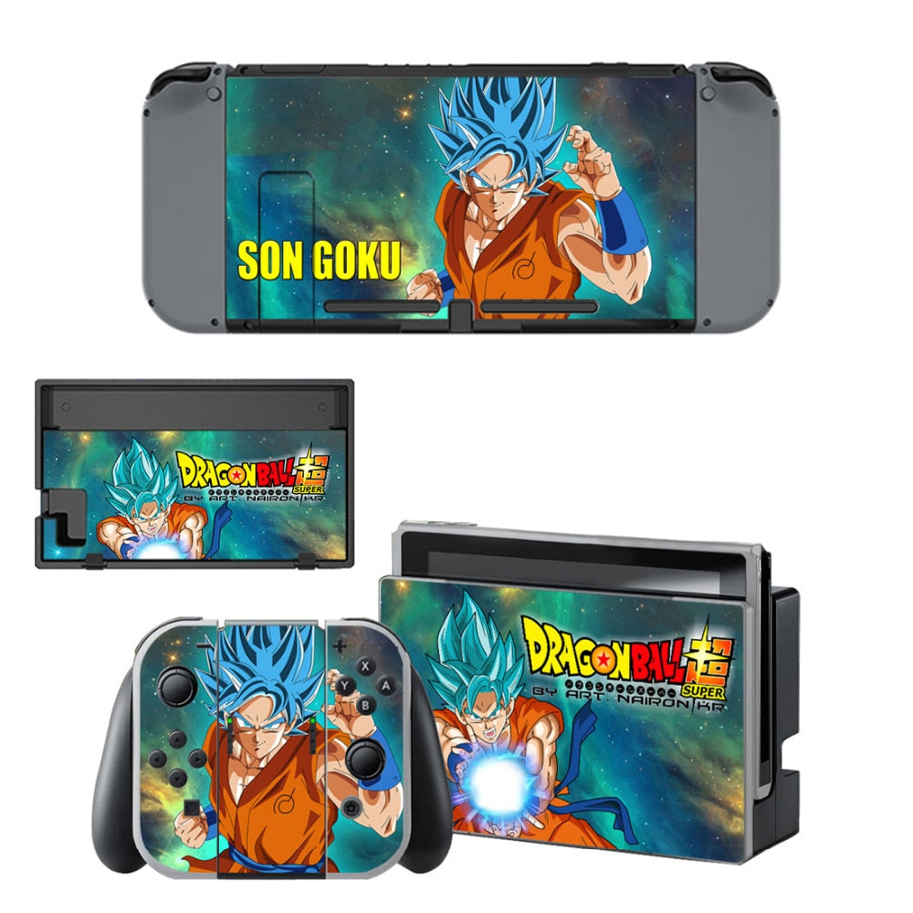 Sélection de skins Dragon Ball Nintendo Switch