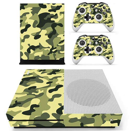 Différent skins Camouflage pour 2 manettes Xbox One S et sa console
