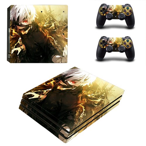Sélection de skins Tokyo Ghoul pour 2 manettes et sa console Playstation 4 pro