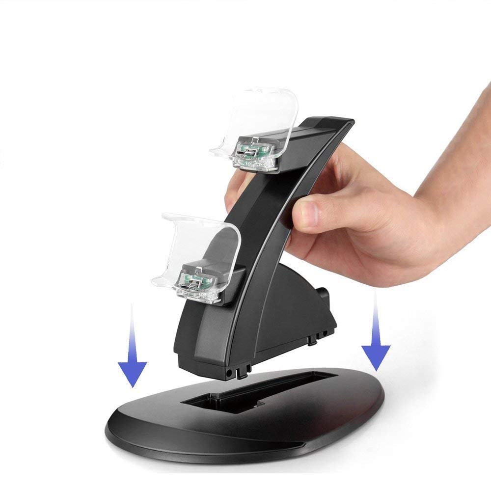 shazol - Dock LED pour charger ses manettes Ps4 - Shazol - 