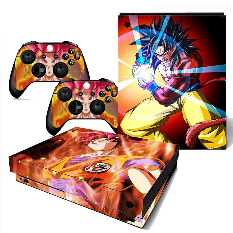 Différent skins Dragon Ball pour 2 manettes Xbox One X et sa console