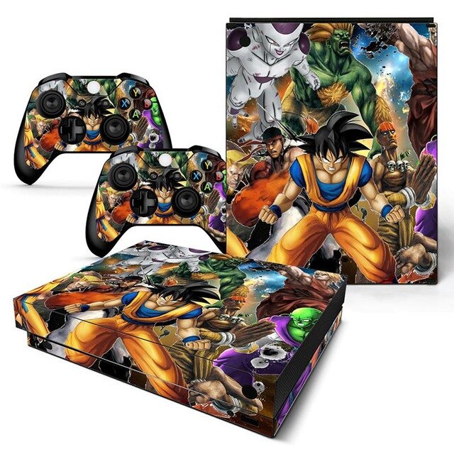 Différent skins Dragon Ball pour 2 manettes Xbox One X et sa console