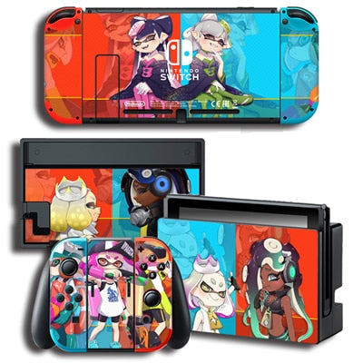 Sélection de skins Splatoon Nintendo Switch