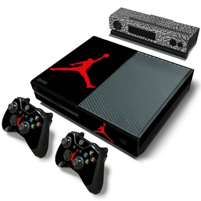 Différent skins pour 2 manettes Xbox One et sa console