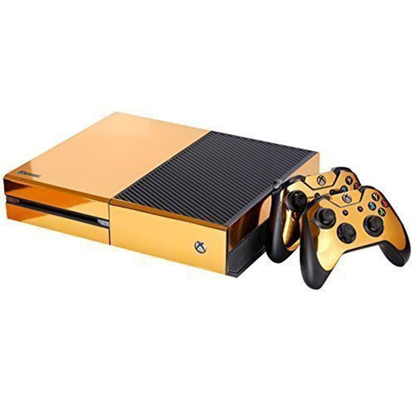Skin Or pour 2 manettes Xbox One et sa console