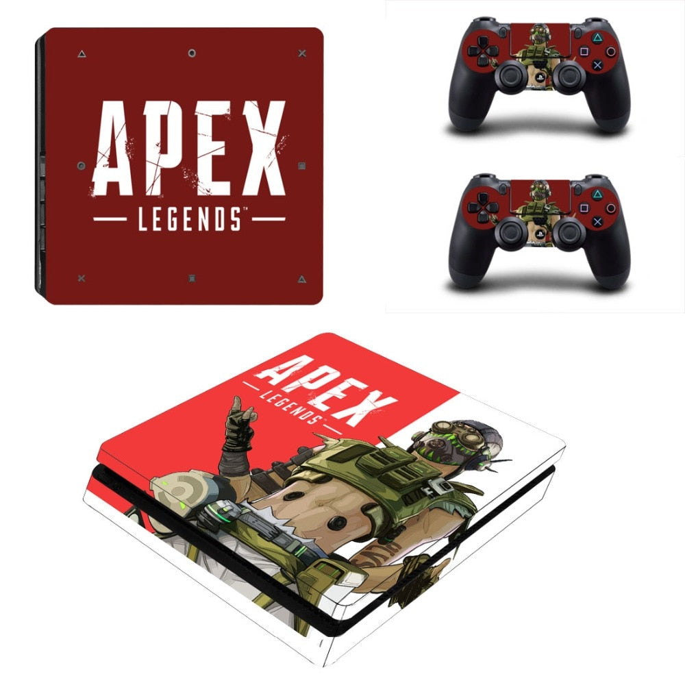 Différent skins Apex pour 2 manettes et sa console Playstation 4 slim