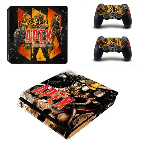 Différent skins Apex pour 2 manettes et sa console Playstation 4 slim