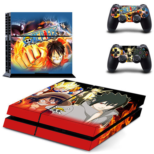 shazol - Sélection de skins One Piece pour 2 manettes et Playstation 4 - Shazol - 