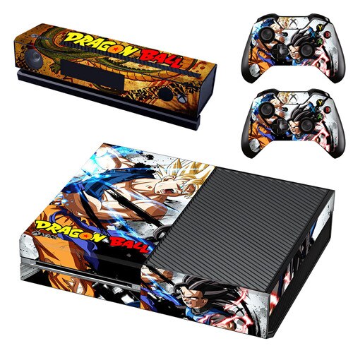 Différent skins Dragon Ball pour 2 manettes Xbox One et sa console