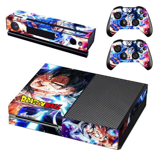 Différent skins Dragon Ball pour 2 manettes Xbox One et sa console