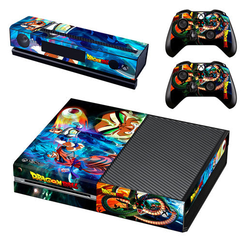 Différent skins Dragon Ball pour 2 manettes Xbox One et sa console