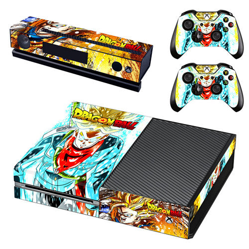 Différent skins Dragon Ball pour 2 manettes Xbox One et sa console