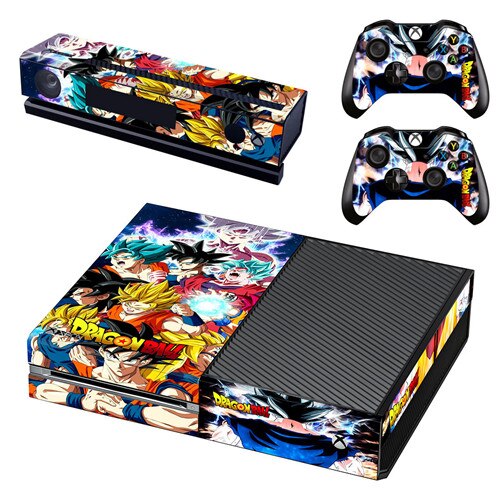 Différent skins Dragon Ball pour 2 manettes Xbox One et sa console
