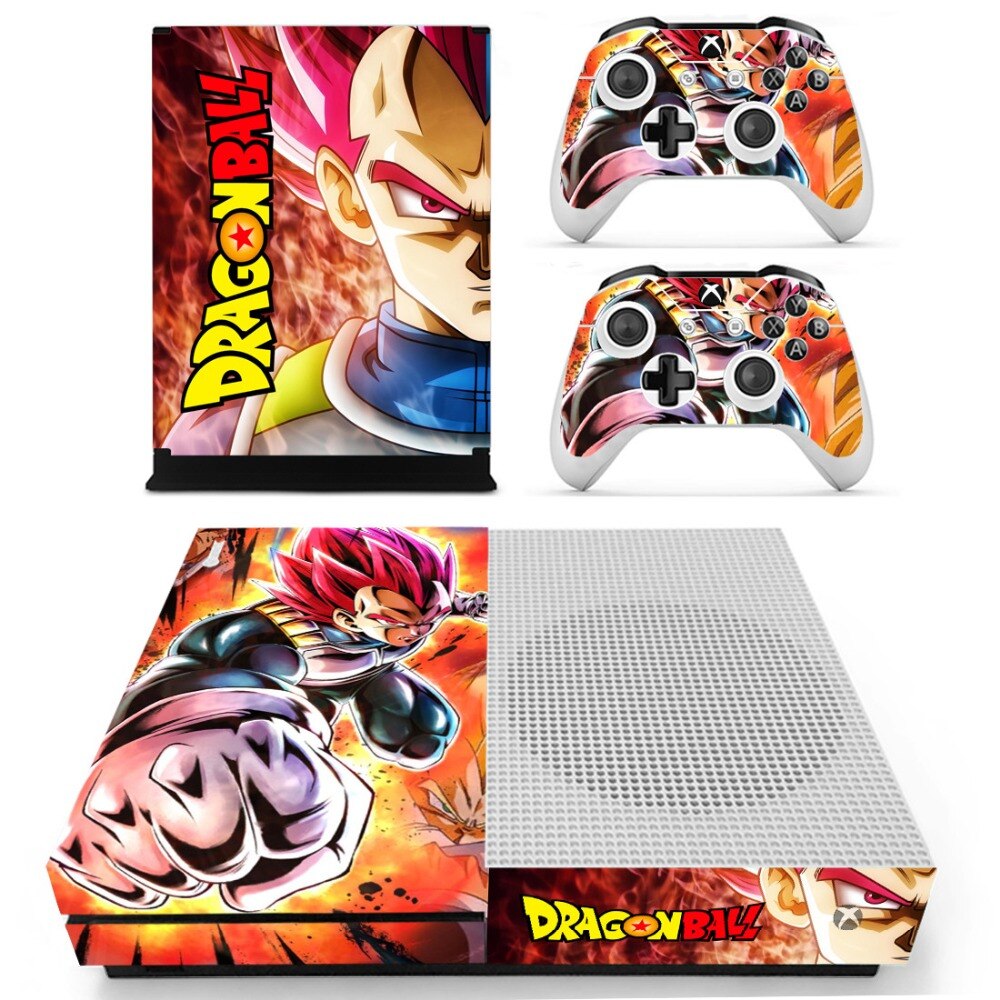 Différent skins Dragon Ball pour 2 manettes Xbox One S et sa console