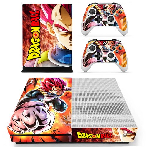 Différent skins Dragon Ball pour 2 manettes Xbox One S et sa console