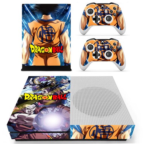 Différent skins Dragon Ball pour 2 manettes Xbox One S et sa console