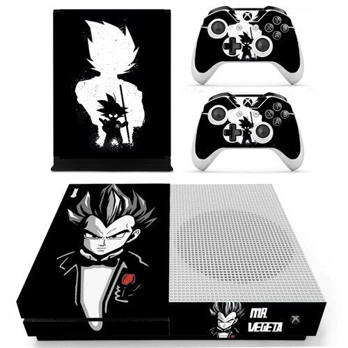 Différent skins Dragon Ball pour 2 manettes Xbox One S et sa console