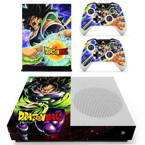 Différent skins Dragon Ball pour 2 manettes Xbox One S et sa console
