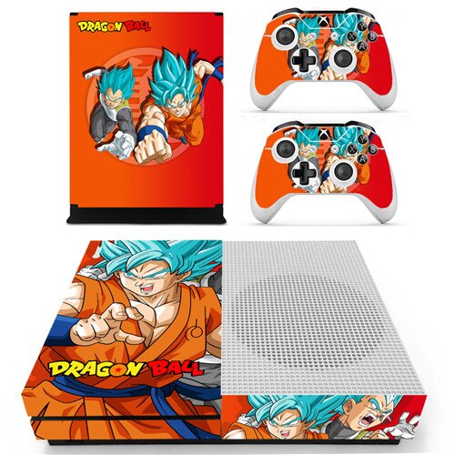 Différent skins Dragon Ball pour 2 manettes Xbox One S et sa console