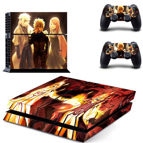 shazol - Différent skins Naruto pour 2 manettes et sa console Playstation 4 - Shazol - 