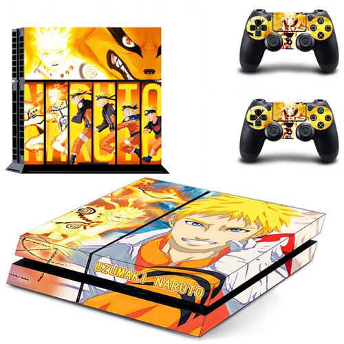 shazol - Différent skins Naruto pour 2 manettes et sa console Playstation 4 - Shazol - 