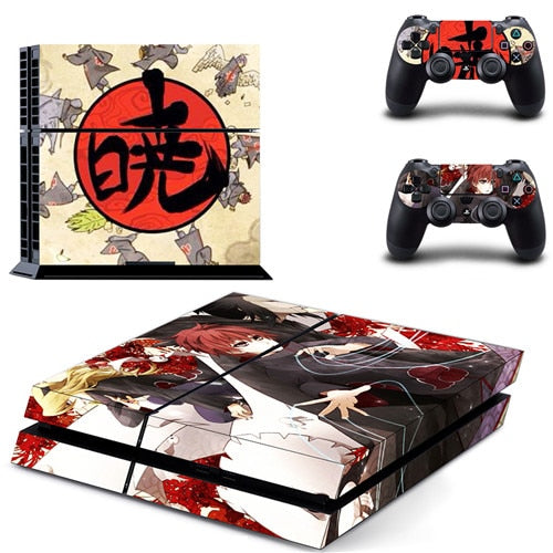 shazol - Différent skins Naruto pour 2 manettes et sa console Playstation 4 - Shazol - 