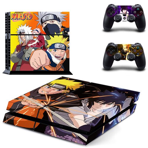 shazol - Différent skins Naruto pour 2 manettes et sa console Playstation 4 - Shazol - 
